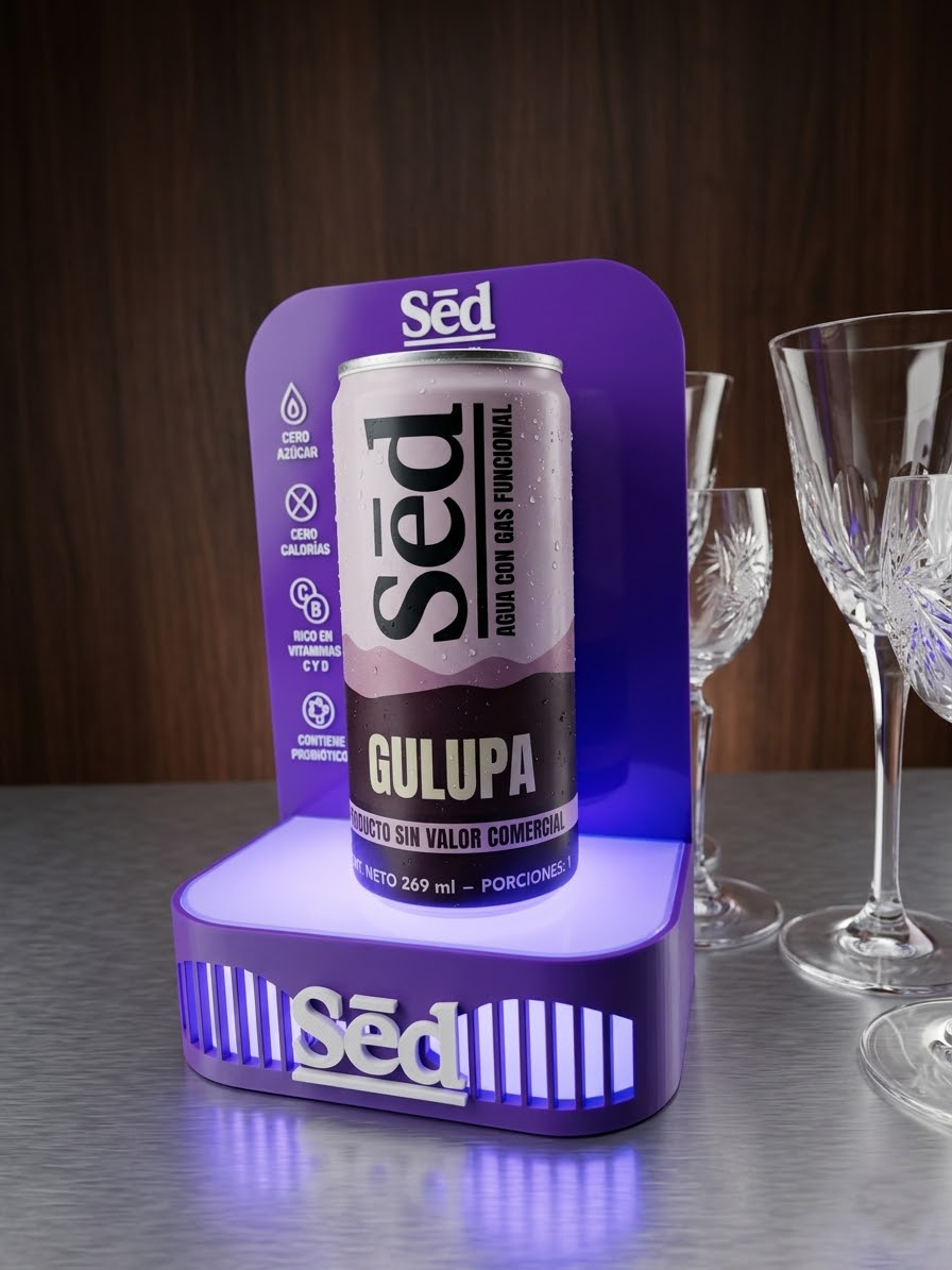 Exhibidor Híbrido SED Impresión UV y 3D Bogotá